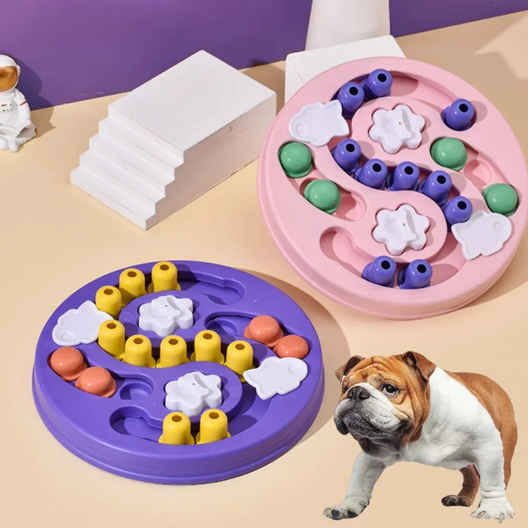 Dog Developmental Toys Game Dog Training Relaxation Tools Pet Leakage Devices Puzzle Food Feeder Toys for IQ Mental Enrichment